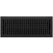 Contemporary Style Flat Black Registers