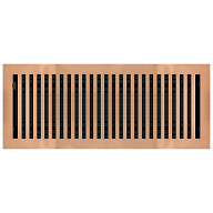 Contemporary Style Copper Floor Registers
