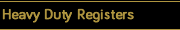 Heavy Duty Registers