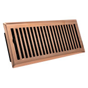 Contemporary Style Copper Floor Registers