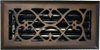 Victorian Style Oil-Rubbed Bronze Floor Register