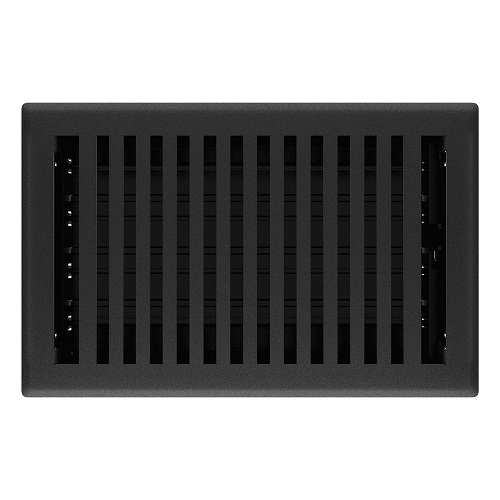 6 X 10 Montezuma Floor Register Black Iron 6-x-10-montezuma-floor-register-black-iron