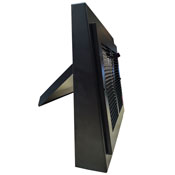 15x12 Black Basic Steel Vintage Gravity Baseboard Register