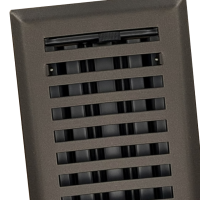 2 x 10 Contemporary Oil Rubbed Bronze Plated Register