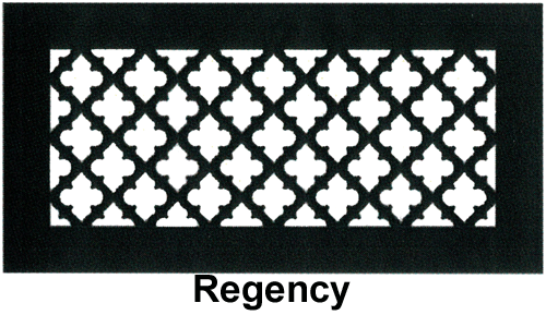 Gold Series Floor Register Regency Style