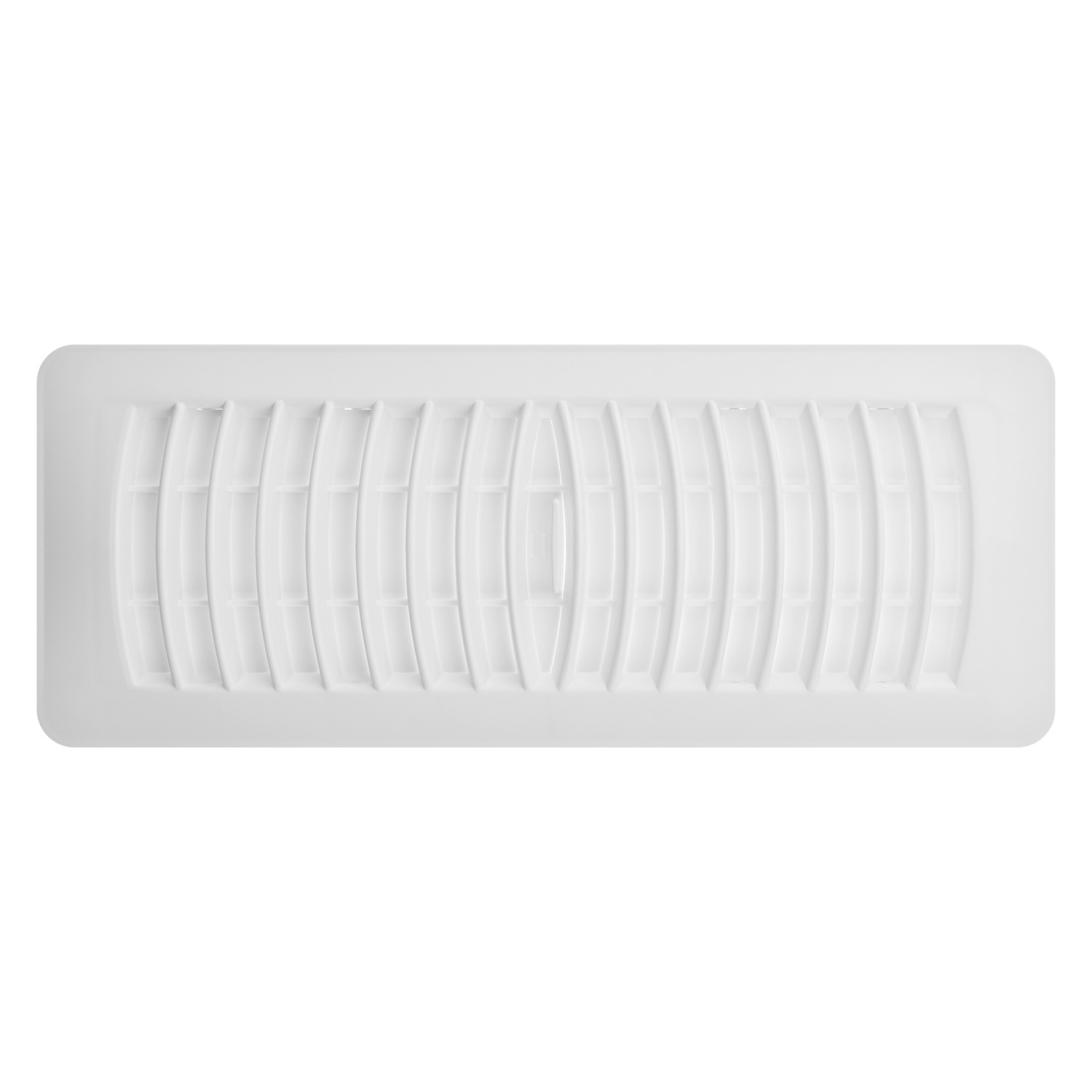 4 x 12 Imperial Plastic Contemporary White Register