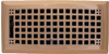 4 x 10 Rockwell Copper Floor Register