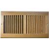 Accord 10 x 6 Light Oak Sidewall / Ceiling Register