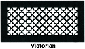 Gold Series Floor Register Victorian Style