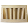 Accord 10 x 6 Unfinished Wood Return Air Grill