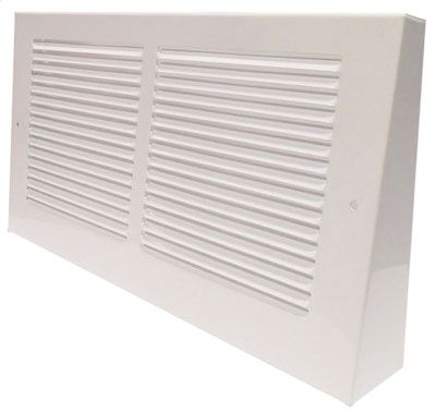 Prima Decorative Hardware Contemporary Design 4″ X 30″ Cast Aluminum Air Return Grill Vr 102 White