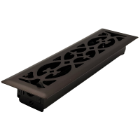 2 x 10 Victorian Oil Rubbed Bronze Plated Register