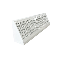 15 Inch Imperial Decorative Baseboard Register - White
