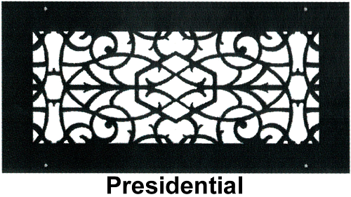 Gold Series Wall Grill Presidential Style