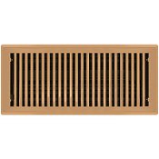 Contemporary Style Copper Floor Registers