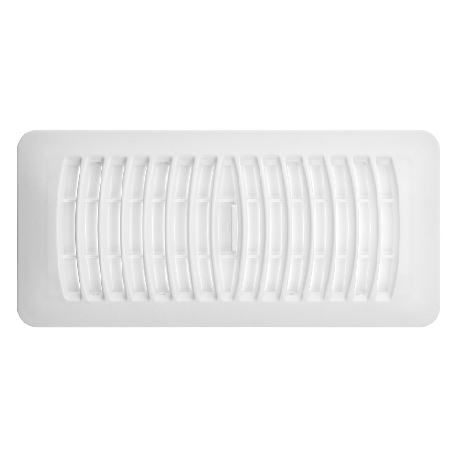 Contemporary Style White Plastic Registers