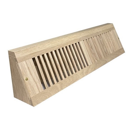 Wood Baseboard Vents