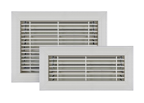 Classic Style Satin Anodized Floor Registers