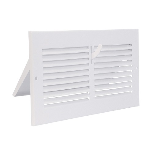 Stamped Steel Sidewall and Ceiling Registers