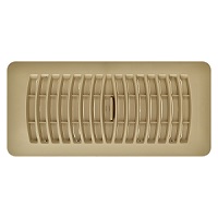 4x10 Deflecto Contemporary Brown Plastic Register