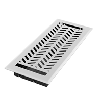 4 x 10 Current Floor Register - White