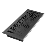 4 x 10 Unity Floor Register - Matte Black