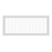 8 x 24 White Heavy Gauge Floor Grill