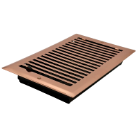 6 X 10 Contemporary Floor Register - Copper