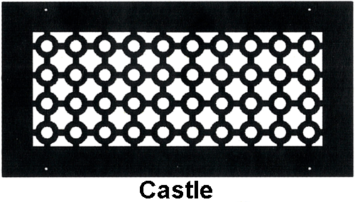 Gold Series Wall Grill Castle Style