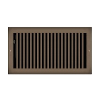 6 x 12 Contemporary Oil Rubbed Bronze Plated Register