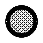 Gold Series Round Wall Grill Expo Style