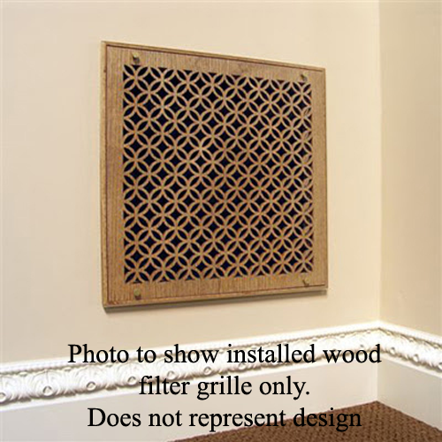 Pattern Cut Filter Grille Design I