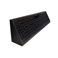 18 inch Imperial Decorative Baseboard Register - Oil Rubbed Bronze