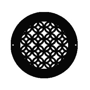 Gold Series Round Wall Register Omni Style