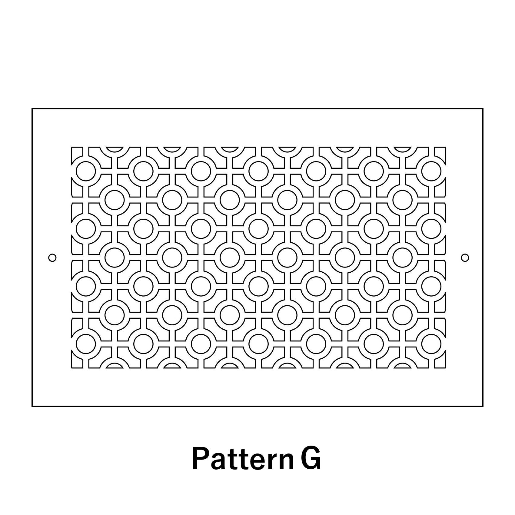 Pattern Cut Design G