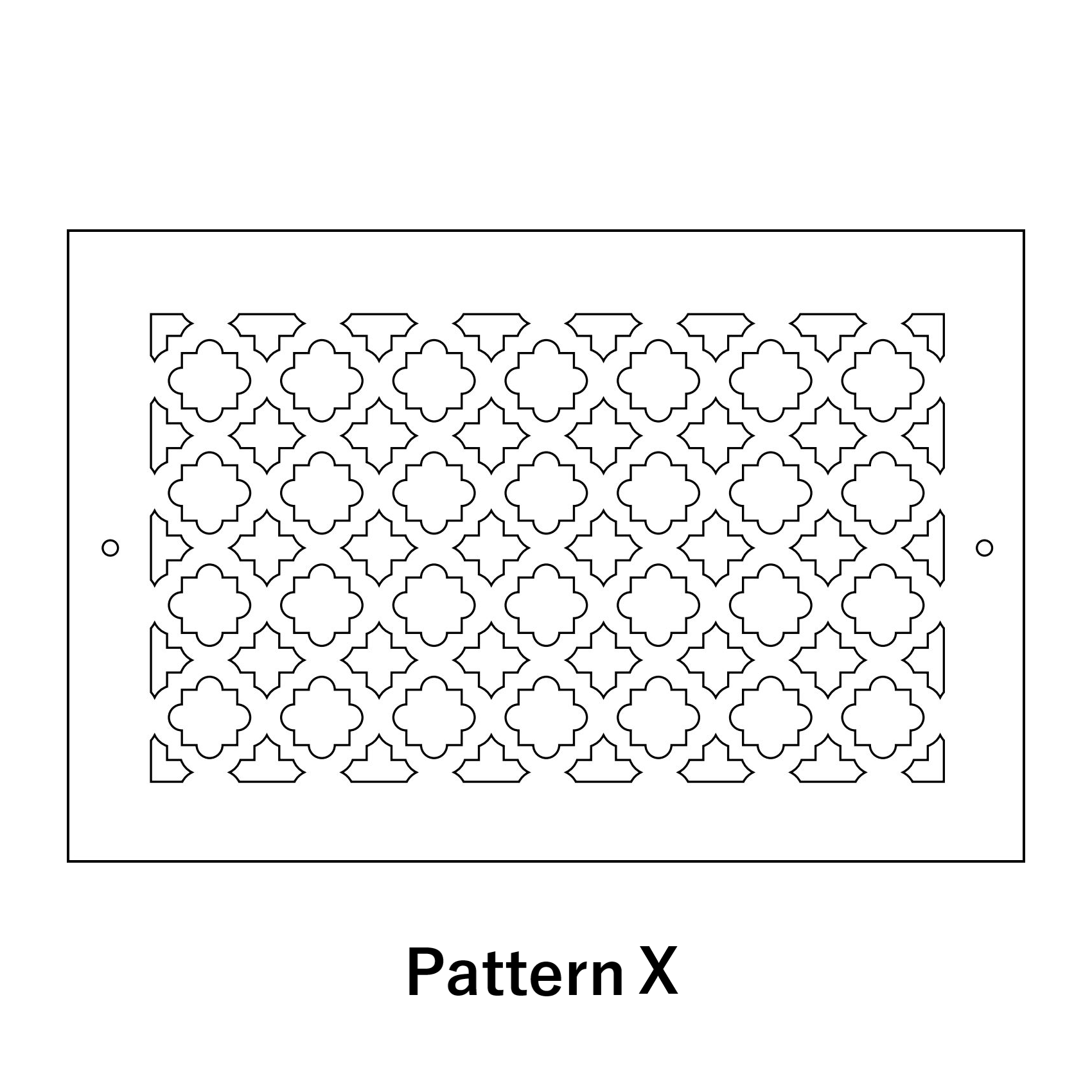 Pattern Cut Design X