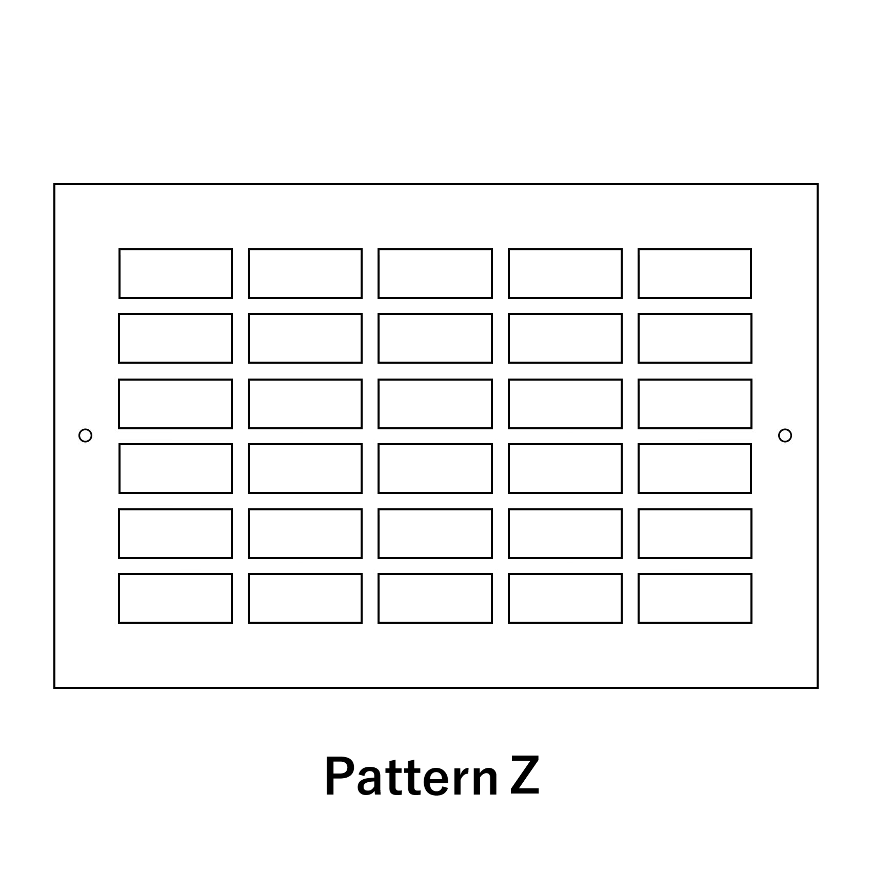 Mobile Pattern Z Pattern Cut Design Z