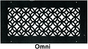 Gold Series Round Wall Grill Omni Style