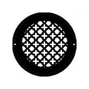 Gold Series Round Wall Register Victorian Style
