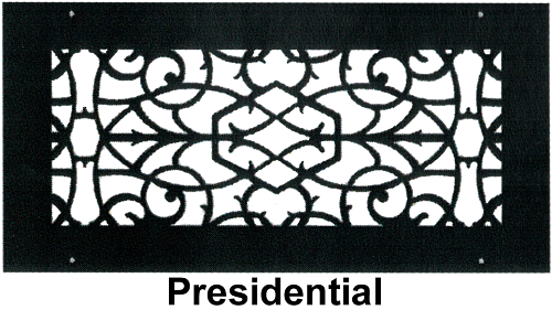 Gold Series Wall Register Presidential Style